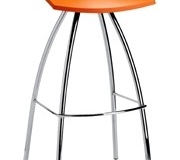 Scab Design - Tabouret Diablito orange