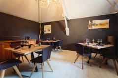 Création - Tables bois/métal Restaurant Uppkök