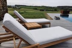 Ethnicraft outdoor - chaises longues