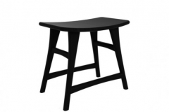 Ethnicraft - Osso Stool Blackstone H46cm