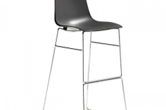 Scab Design - Tabouret Zebra anthracite