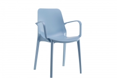 Scab design - Ginevra light blue avec accoudoirs