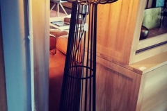 Lampe sur pied en métal - Modèle Steve