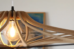 RIF Luminaire - Suspension en bois