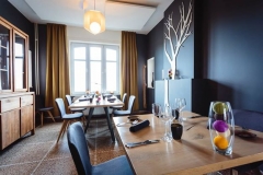 Création - Tables bois/métal Restaurant Uppkök