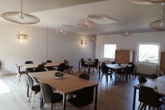 Aménagement de la salle de repas Foyer St François - Projet sur mesure le n'9 créations