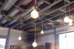 Création - Lampe suspension araignée sur mesure